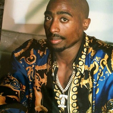 tupac versace glasses|Tupac flannel.